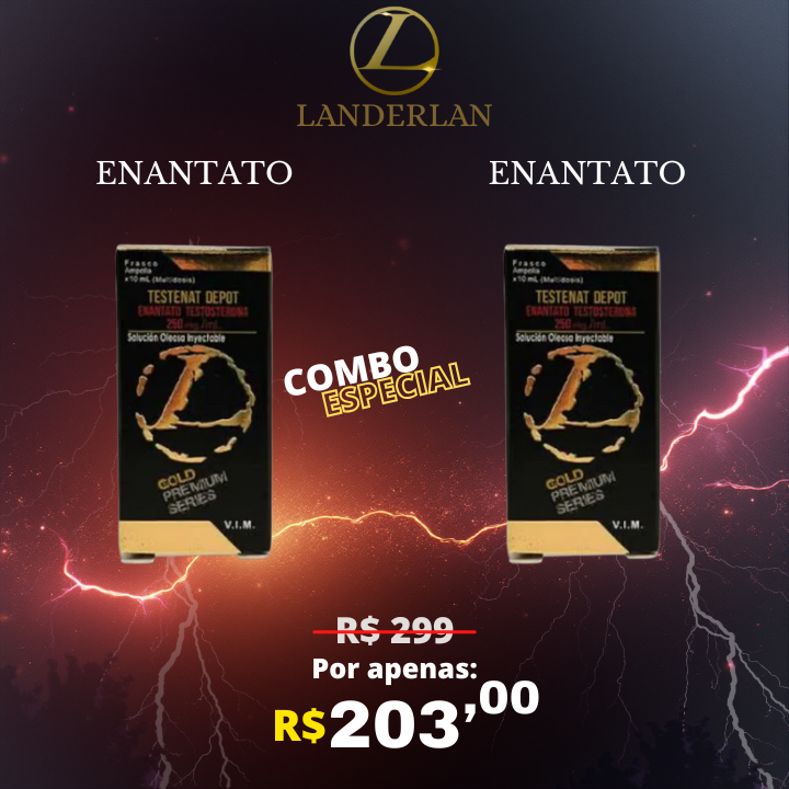 [COMPRE 1, LEVE 2] Enantato De Testosterona